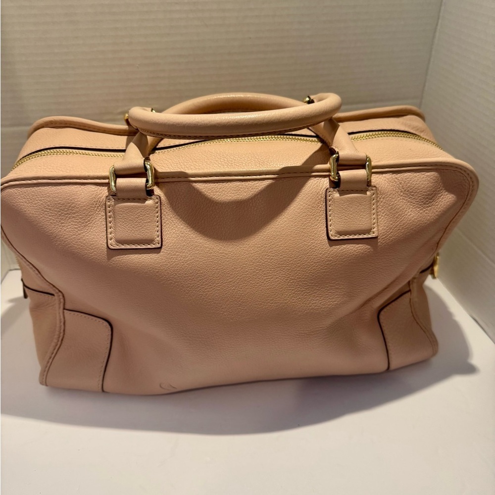 Loewe Amazona Bag Light Pink Authenticity Guaranteed - Picture 15 of 16